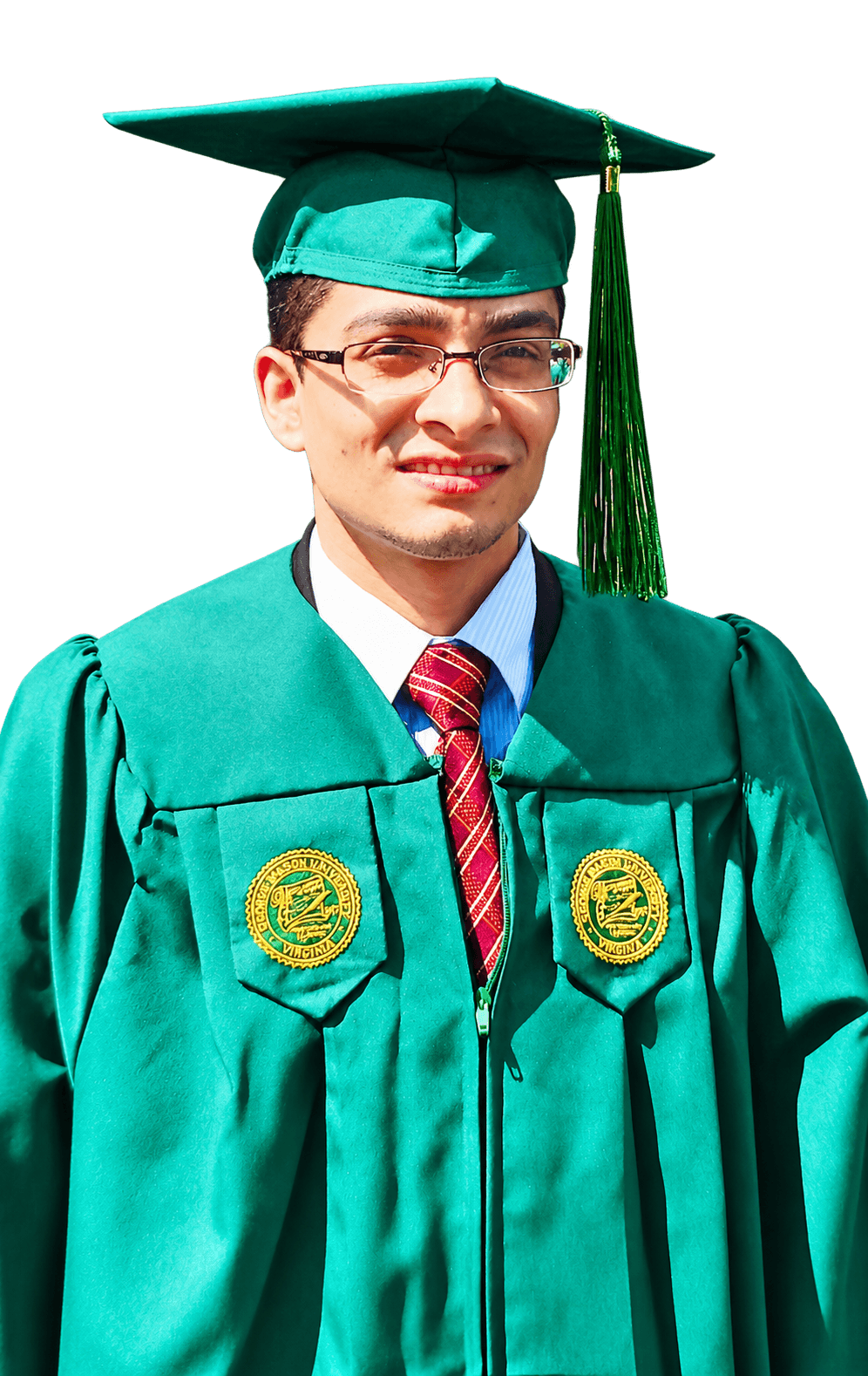 Ganesh Sitaula at his George Mason University graduation